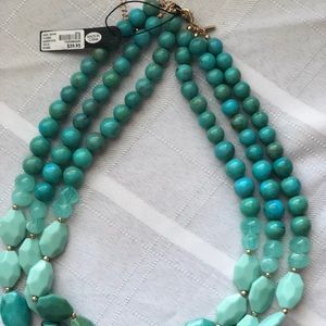NWT. !!! Turquoise beaded Necklace